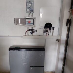 Sistema di accumulo marca LG Chem 10 kWh a Ravenna